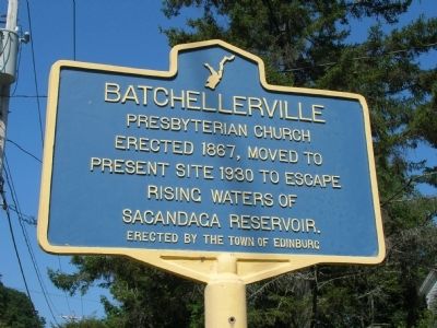 Batchellerville Presbyterian Church Marker. Click for full size. Batchellerville Presbyterian Church Marker image. Click for full size.