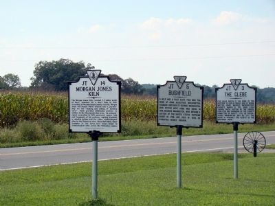 Three Markers. Click for full size. Three Markers image. Click for full size.