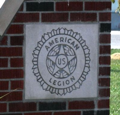 "American Legion" Stone - - On Right Panel "End" . image. Click for full size.