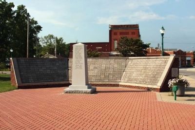 Full View - - Orleans Area War Memorial Marker. Click for full size. Full View - - Orleans Area War Memorial Marker image. Click for full size.