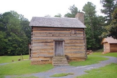 Fort Yargo Blockhouse. Click for full size. Fort Yargo Blockhouse image. Click for full size.