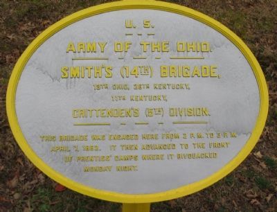 Smith's Brigade Tablet. Click for full size. Smith's Brigade Tablet image. Click for full size.