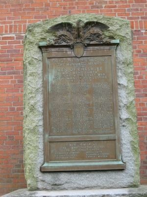 Cheshire World War I Monument. Click for full size. Cheshire World War I Monument image. Click for full size.