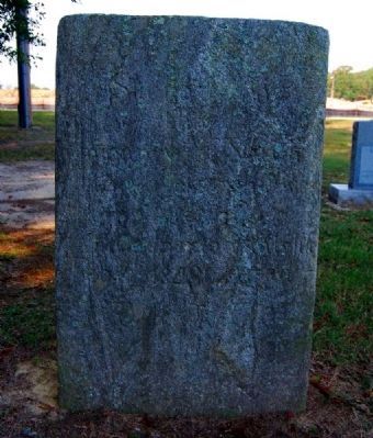 Sarah Hendrix Tombstone -<br>Located Adjacent to the Cabin. Click for full size. Sarah Hendrix Tombstone -<br>Located Adjacent to the Cabin image. Click for full size.