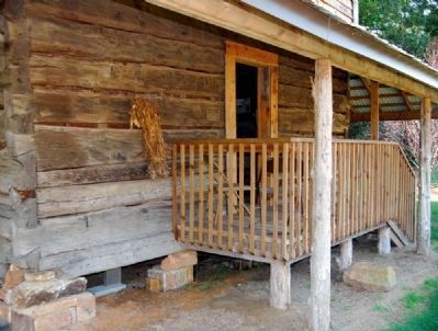 Hendrix Cabin -<br>Exterior, Front Entrance image. Click for full size.