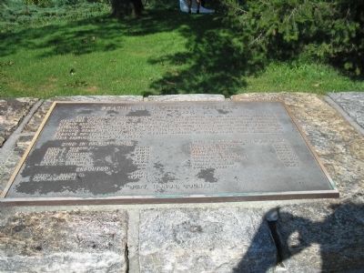 Battle and Service Casualties Marker. Click for full size. Battle and Service Casualties Marker image. Click for full size.