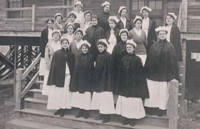 Camp Sevier Nurses image. Click for full size.