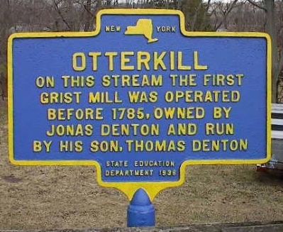 Denton Grist Mill Marker image. Click for full size.
