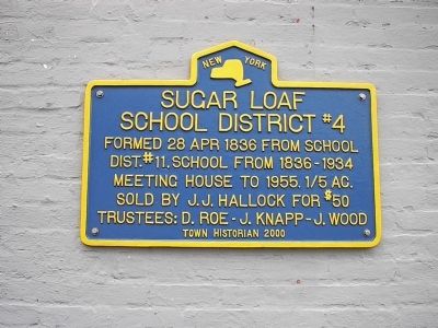 Sugar Loaf School District #4 Marker image. Click for full size.