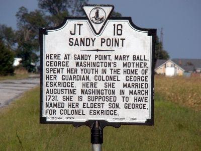 Sandy Point Marker image. Click for full size.