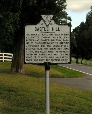 Castle Hill Marker. Click for full size. Castle Hill Marker image. Click for full size.