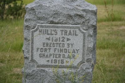 Hull's Trail Marker image. Click for full size.
