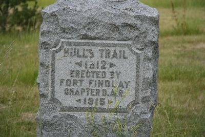 Hull's Trail Marker image. Click for full size.