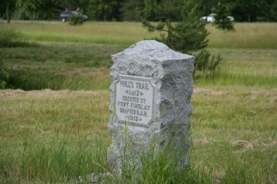 Hull's Trail Marker image. Click for full size.