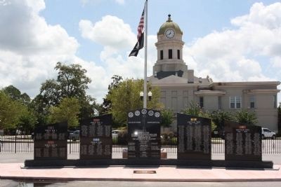 Jeff Davis County Veterans Memorial Marker image. Click for full size.