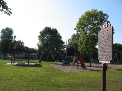 Revolutionary War Veterans Marker / Thelen Park. Click for full size. Revolutionary War Veterans Marker / Thelen Park image. Click for full size.