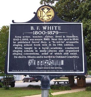 B. F. White Marker image. Click for full size.