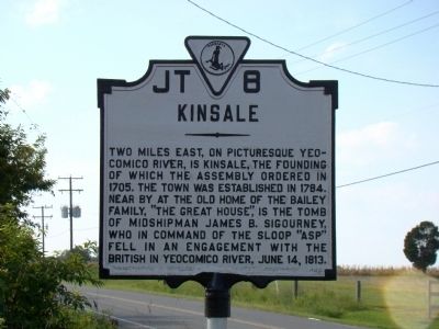 Kinsale Marker. Click for full size. Kinsale Marker image. Click for full size.