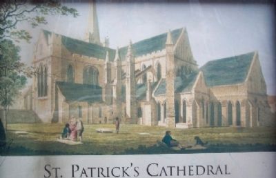 Malton's St. Patrick's Cathedral Drawing image. Click for full size.