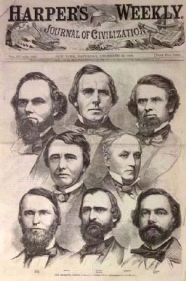 Harper's Weekly Cover<br>Members of the SC Congressional Delegation at the Time of Secession. Click for full size. Harper's Weekly Cover<br>Members of the SC Congressional Delegation at the Time of Secession image. Click for full size.