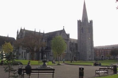 Saint Patrick's Cathedral and Park. Click for full size. Saint Patrick's Cathedral and Park image. Click for full size.