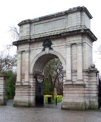 Fusiliers' Arch. Click for full size. Fusiliers' Arch image. Click for full size.