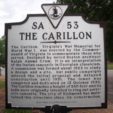 The Carillon Marker image. Click for full size.