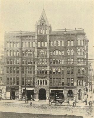 Pioneer Building - 1900 image. Click for full size.