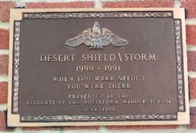 Desert Shield \ Storm 1990-1991 Marker image. Click for full size.