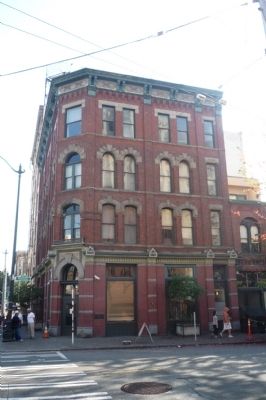 The Washington Court Building (1890), formerly, Lou Grahams Sporting House image. Click for full size.