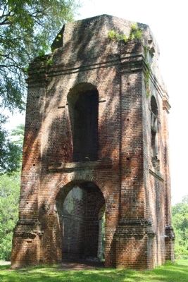 Colonial Dorchester Bell tower of St. George's Church and Cemetery, as seen today image. Click for full size.