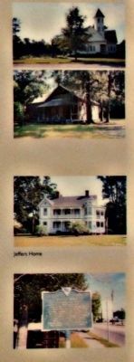 (Right pictures):Target Church; McCoy School; Jeffers Home; SC Highway Marker "Holly Hill" image. Click for full size.