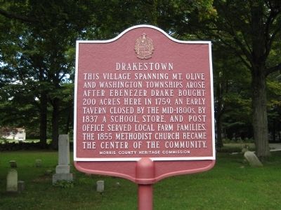 Drakestown Marker. Click for full size. Drakestown Marker image. Click for full size.