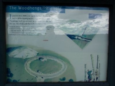 The Woodhenge/Pit circle Marker. Click for full size. The Woodhenge/Pit circle Marker image. Click for full size.