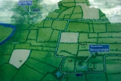 Brú na Bóinne (Boyne River) Valley Marker. Click for full size. Brú na Bóinne (Boyne River) Valley Marker image. Click for full size.