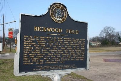 Rickwood Field Marker image. Click for full size.