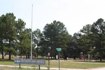 Walterboro Army Airfield Memorial Park. Click for full size. Walterboro Army Airfield Memorial Park image. Click for full size.