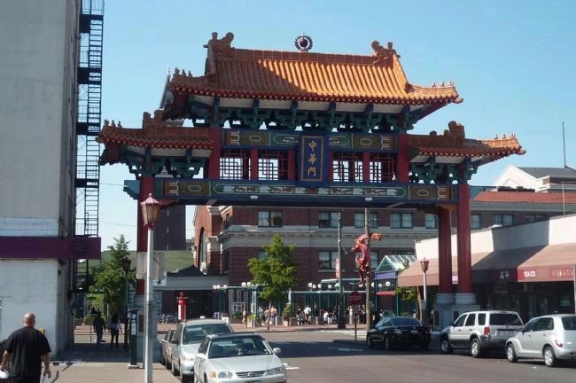 "Historic Chinatown Gate" image. Click for full size.