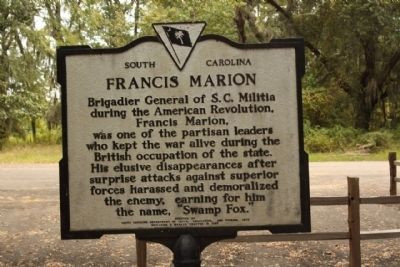 Francis Marion / Francis Marion's Grave Marker image. Click for full size.