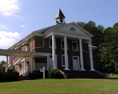 Scottsville Baptist Church. Click for full size. Scottsville Baptist Church image. Click for full size.