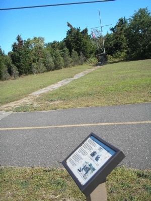 Marker and Monument. Click for full size. Marker and Monument image. Click for full size.
