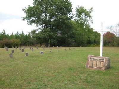 Wood County Cemetery and Marker image. Click for full size.