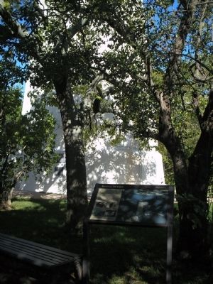 Marker in Fort Hancock. Click for full size. Marker in Fort Hancock image. Click for full size.