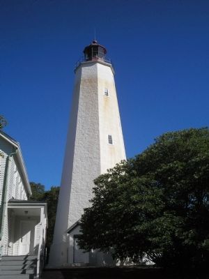 Sandy Hook Lighthouse. Click for full size. Sandy Hook Lighthouse image. Click for full size.