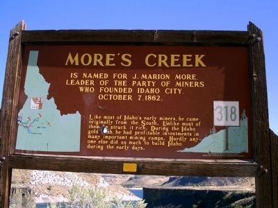 More's Creek Marker. Click for full size. More's Creek Marker image. Click for full size.