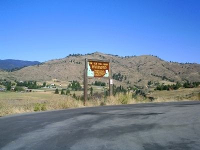 The Old Toll Road Marker Along Hwy 21 image. Click for full size.