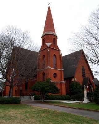 Christ Church (Episcopal) <br>Southwest Corner image. Click for full size.