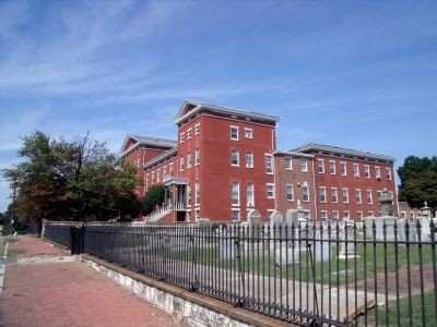 Hebrew Cemetery and Old City Alms House. Click for full size. Hebrew Cemetery and Old City Alms House image. Click for full size.