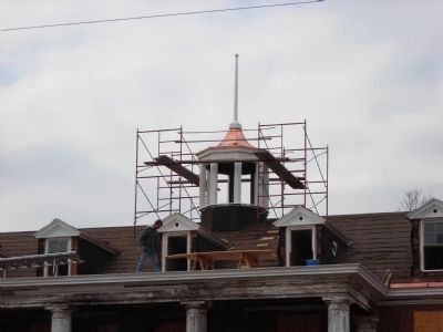 Renovated Cupola for Emery Hall. Click for full size. Renovated Cupola for Emery Hall image. Click for full size.