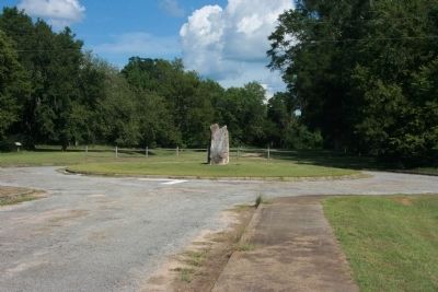 Cahaba First State Capital Stone Marker. Click for full size. Cahaba First State Capital Stone Marker image. Click for full size.